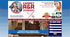 Desktop Screenshot of carpetrehab.com